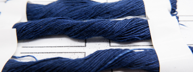 Biosynthetic indigo dye for denim is chemical and petroleum-free
