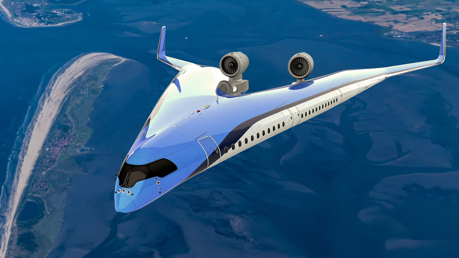 Radical new “Flying-V” plane aims to transform flight