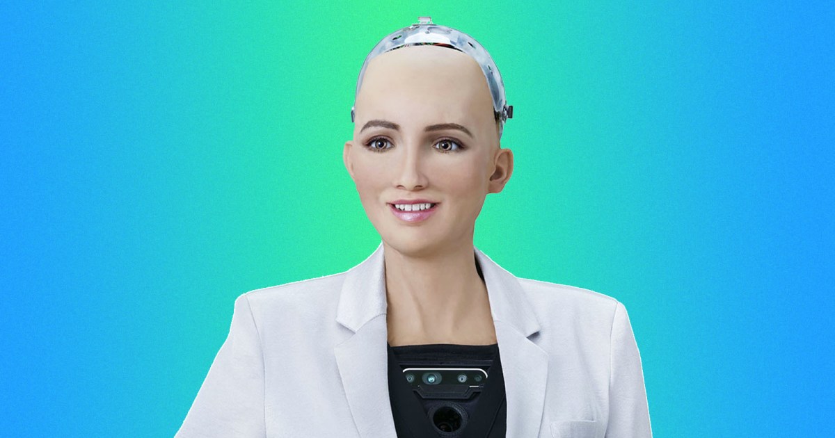 Sophia the robot talks Elon climate change, more