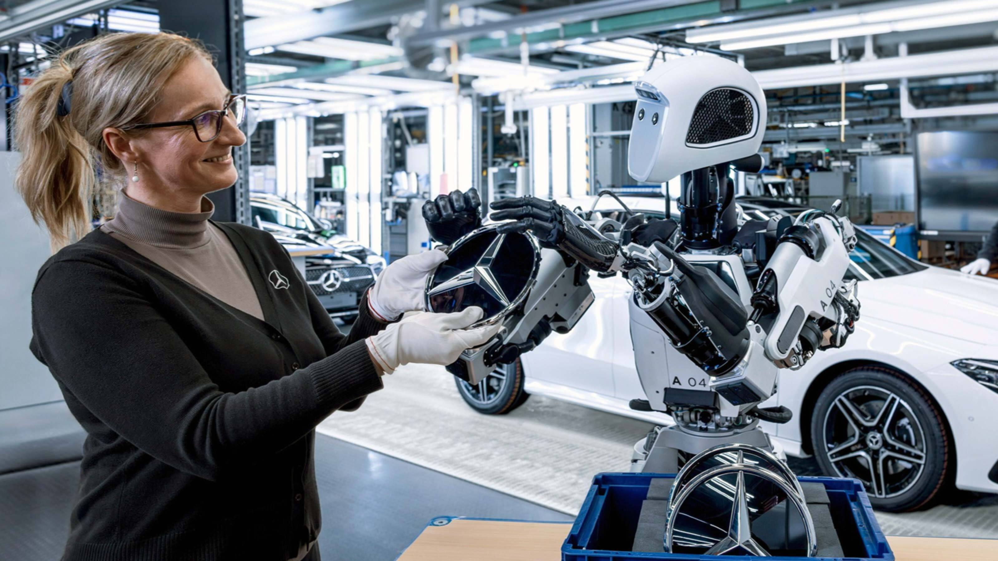 Apollo robots are joining the Mercedes-Benz workforce